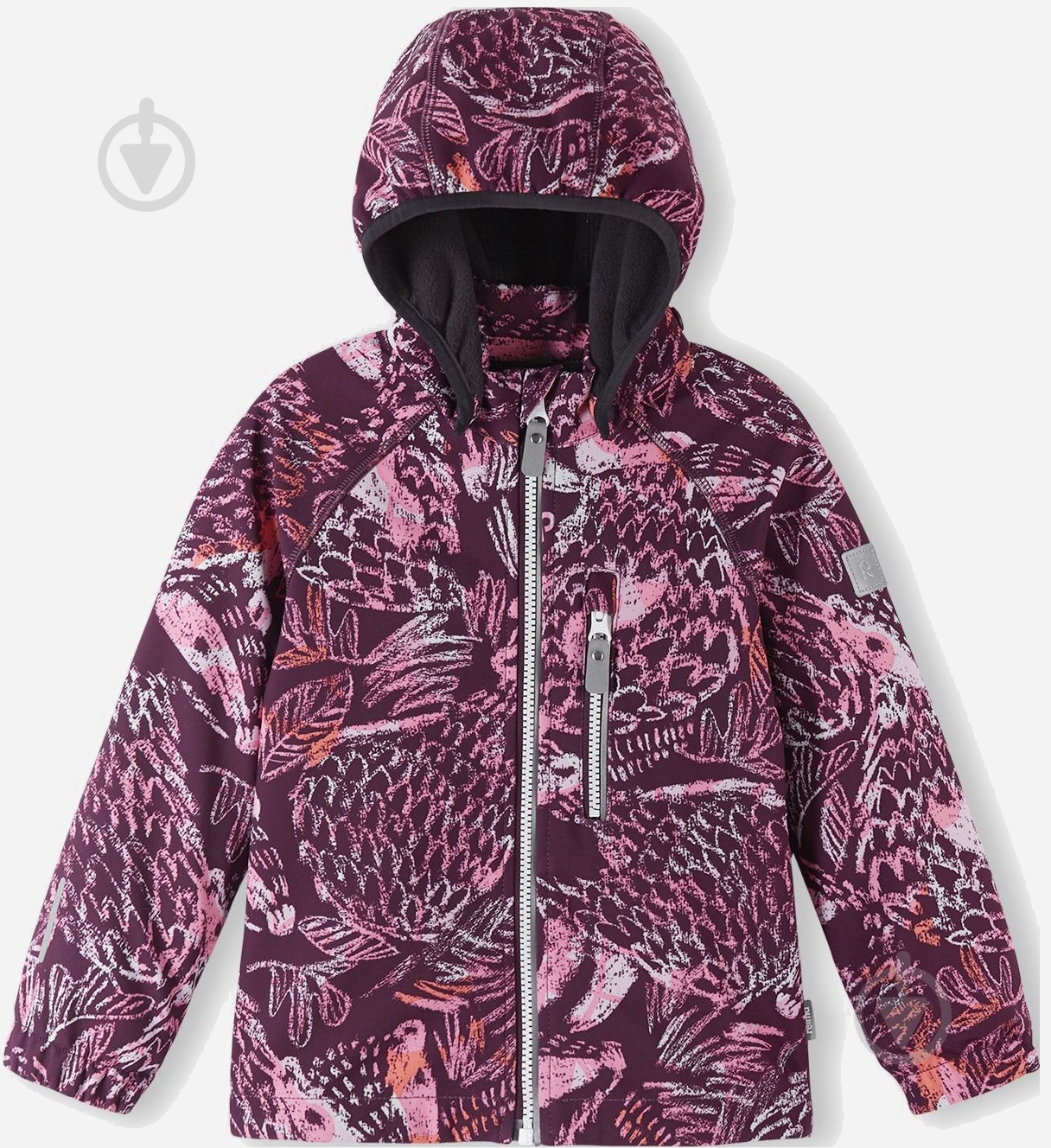 Куртка для дівчаток Reima Softshell Vantti р.98 темно-бордовий 5100009B-4963 - фото 2 Куртка для дівчаток Reima Softshell Vantti р.98 темно-бордовий 5100009B-4963 - фото 2