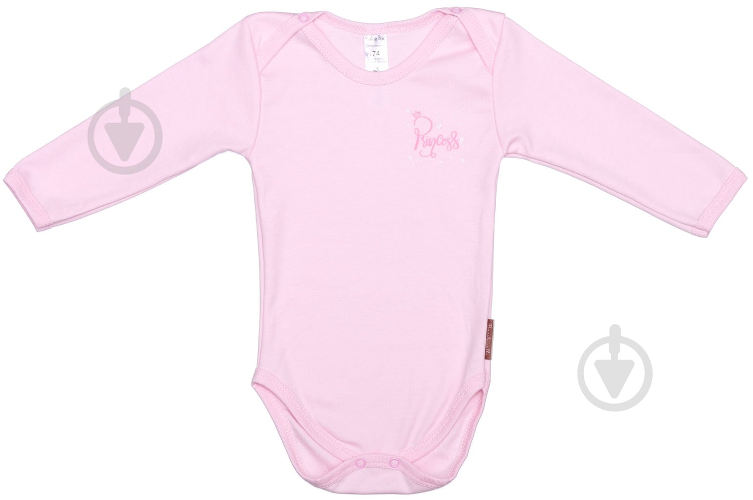 Боди детское для девочки Bambinelli Princess Б301-3 р.80 розовый - фото 2