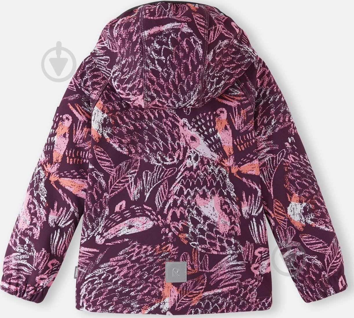 Куртка для девочек Reima Softshell Vantti р.110 темно-бордовый 5100009B-4963 - фото 2 Куртка для девочек Reima Softshell Vantti р.110 темно-бордовый 5100009B-4963 - фото 2