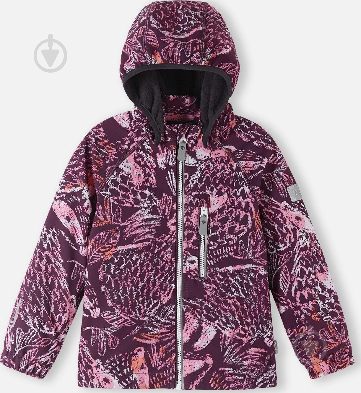 Куртка для девочек Reima Softshell Vantti р.110 темно-бордовый 5100009B-4963 - фото 3 Куртка для девочек Reima Softshell Vantti р.110 темно-бордовый 5100009B-4963 - фото 3