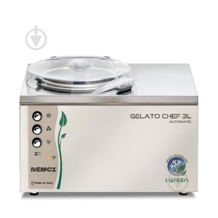 Фризер для мороженого GELATO Chef 3L AUTOMATIC i-Green 160 Вт - фото 1