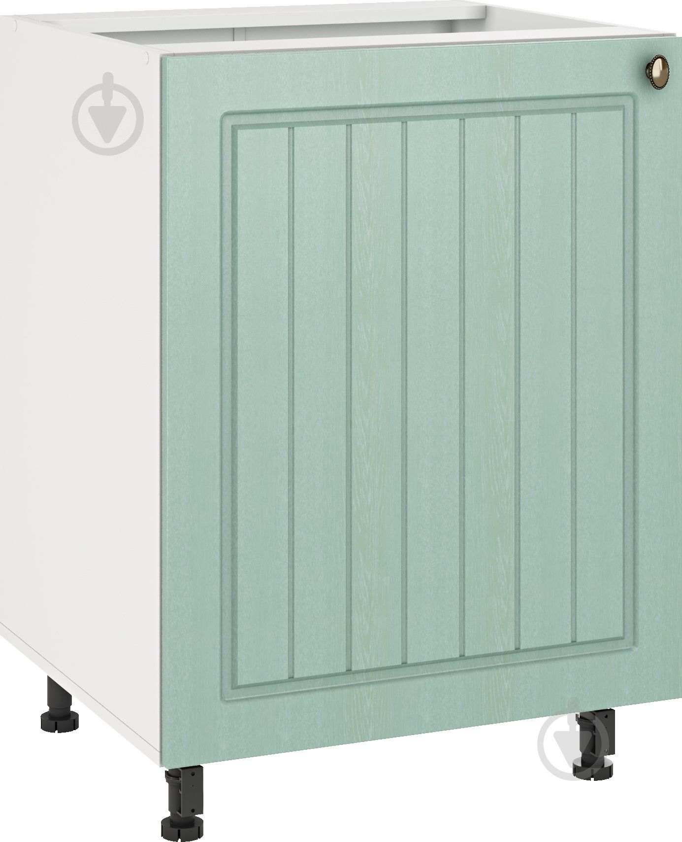 Тумба нижняя МС Прованс изумруд 60х82х54 см, прованс изумруд Грейд - фото 1