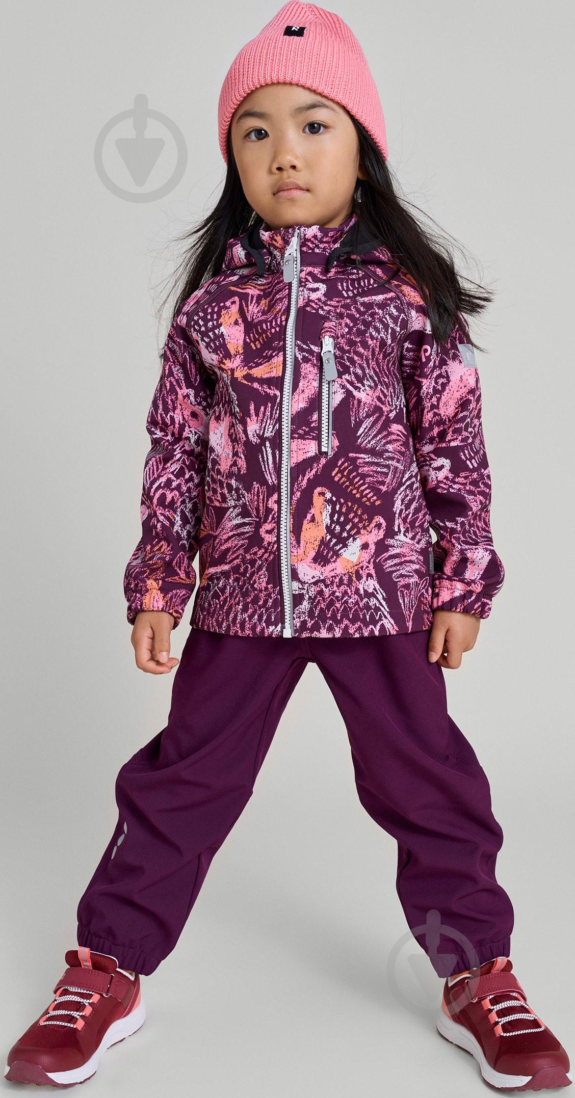 Куртка для девочек Reima Softshell Vantti р.140 темно-бордовый 5100009B-4963 - фото 10 Куртка для девочек Reima Softshell Vantti р.140 темно-бордовый 5100009B-4963 - фото 10