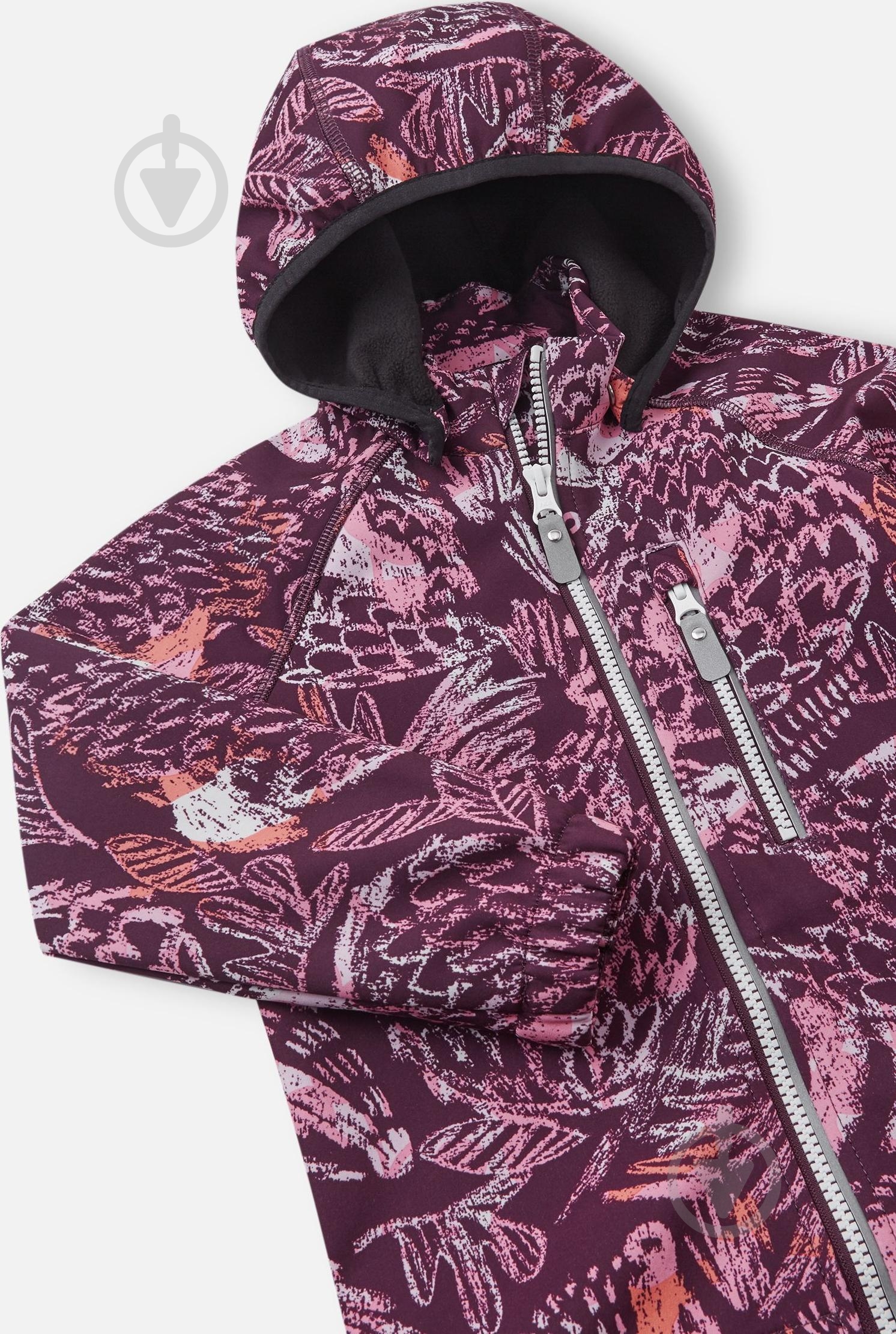 Куртка для девочек Reima Softshell Vantti р.140 темно-бордовый 5100009B-4963 - фото 4 Куртка для девочек Reima Softshell Vantti р.140 темно-бордовый 5100009B-4963 - фото 4