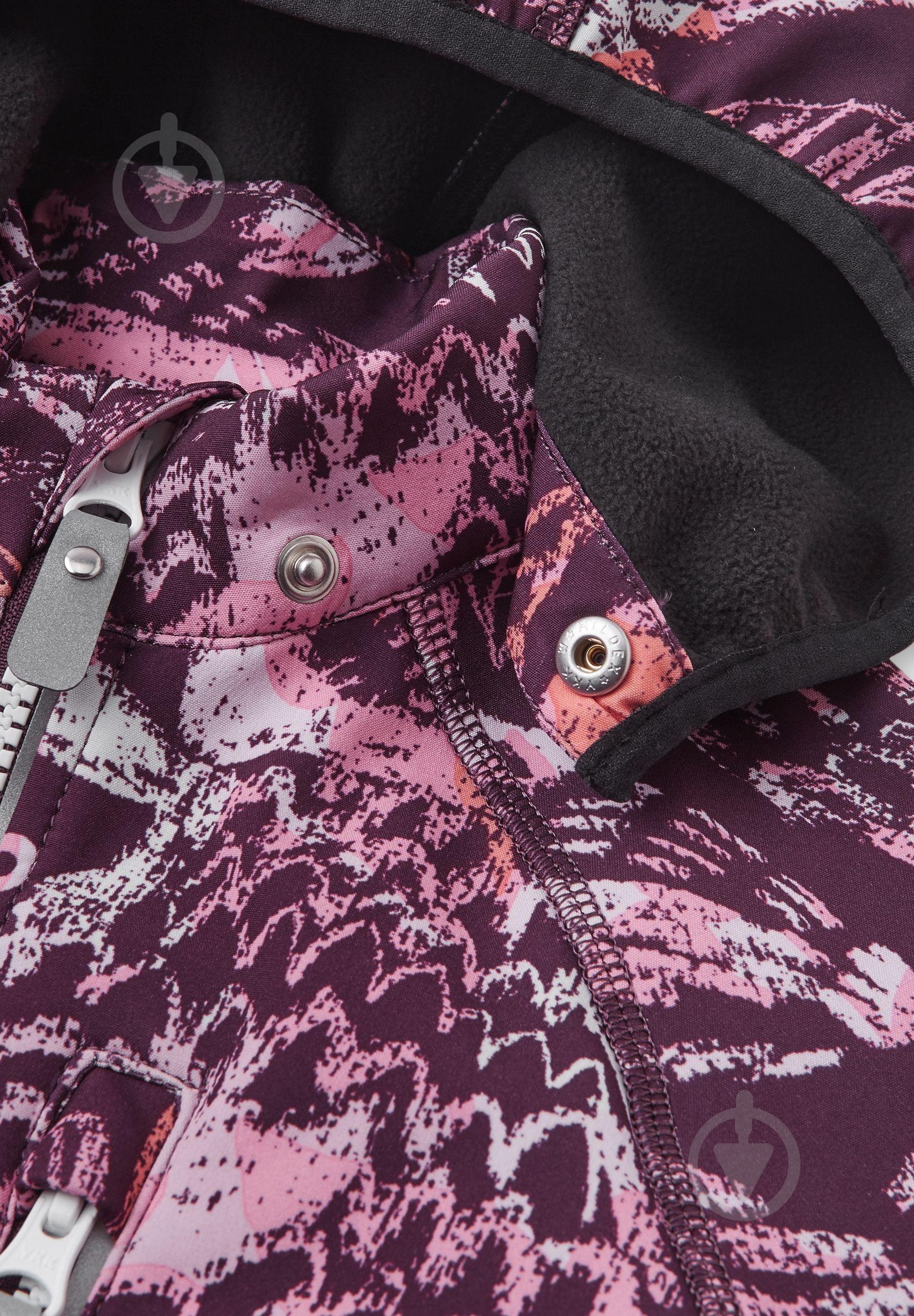 Куртка для девочек Reima Softshell Vantti р.140 темно-бордовый 5100009B-4963 - фото 7 Куртка для девочек Reima Softshell Vantti р.140 темно-бордовый 5100009B-4963 - фото 7