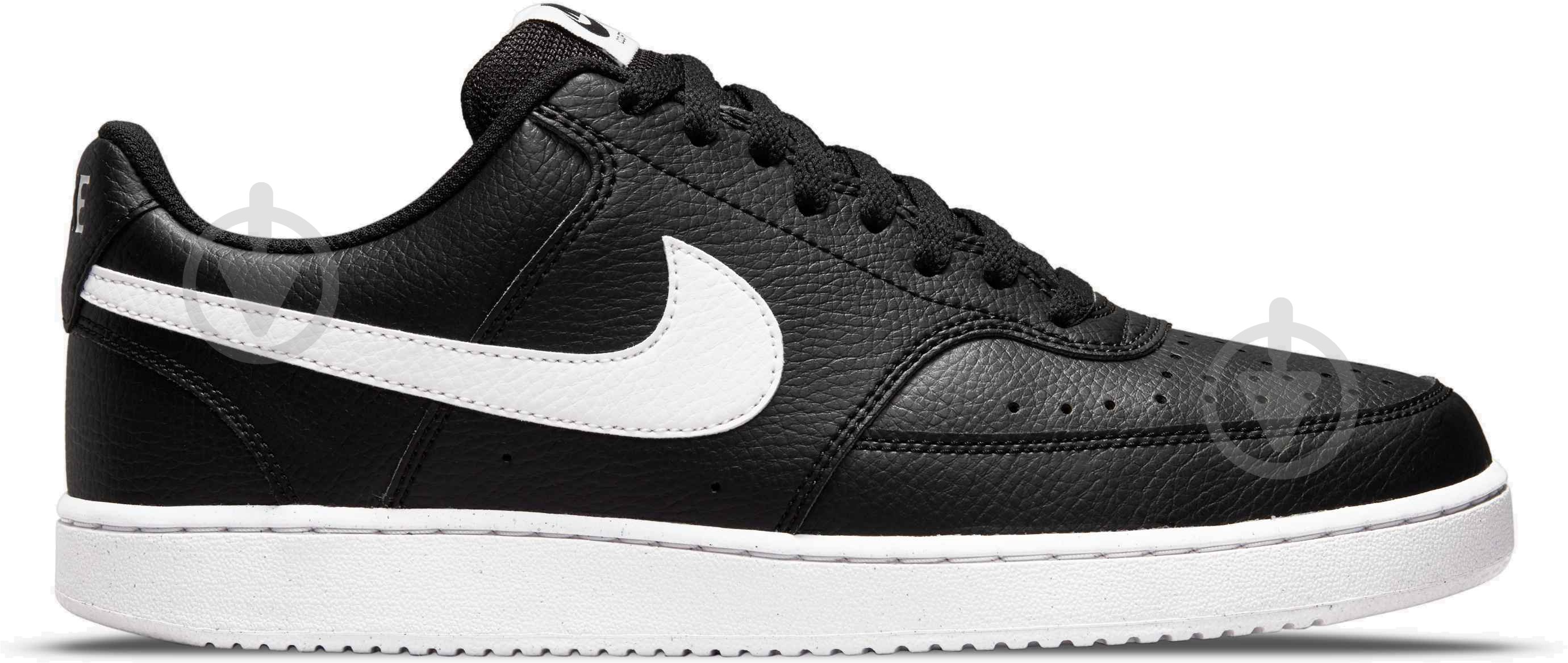 Кросівки чоловічі демісезонні Nike Court Vision Low Next Nature DH2987-001 р.47,5 чорні - фото 1