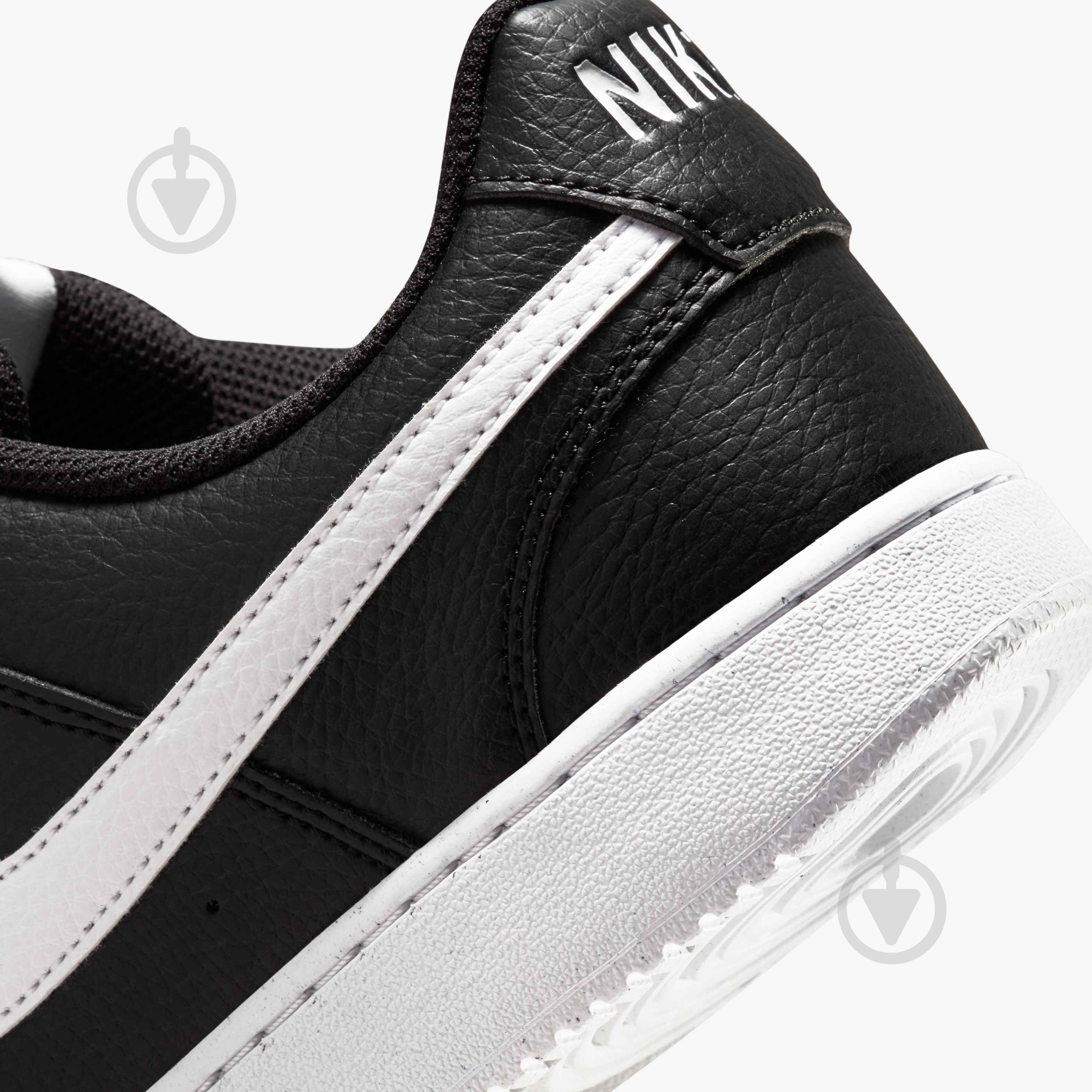 Кросівки чоловічі демісезонні Nike Court Vision Low Next Nature DH2987-001 р.47,5 чорні - фото 9