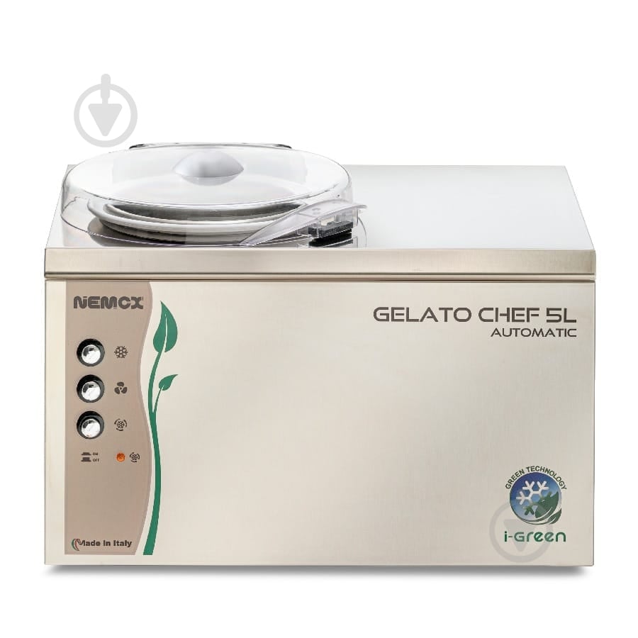 Фризер для мороженого GELATO CHEF 5L AUTOMATIC i-Green 250 Вт - фото 1