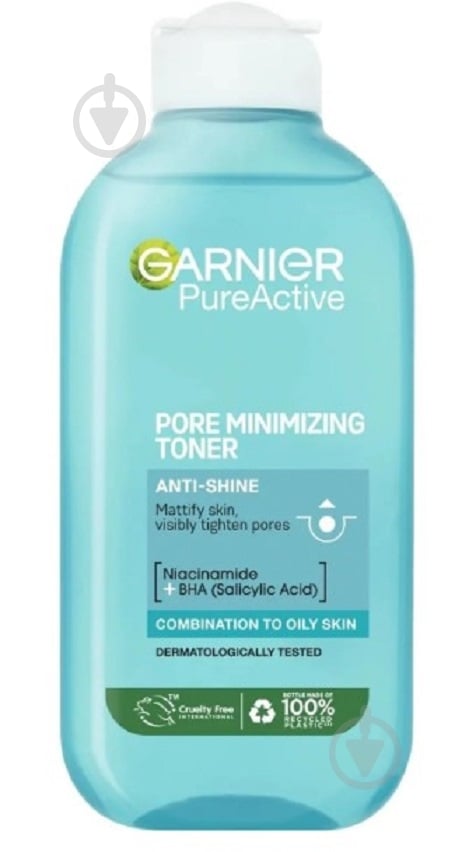 Тоник Garnier Чистая Кожа 200 мл - фото 1 Тоник Garnier Чистая Кожа 200 мл - фото 1