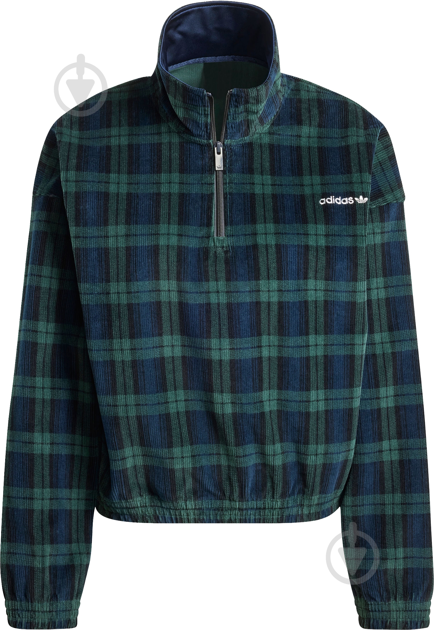 Джемпер Adidas TARTAN HALF ZIP IX1054 р.L синий - фото 6