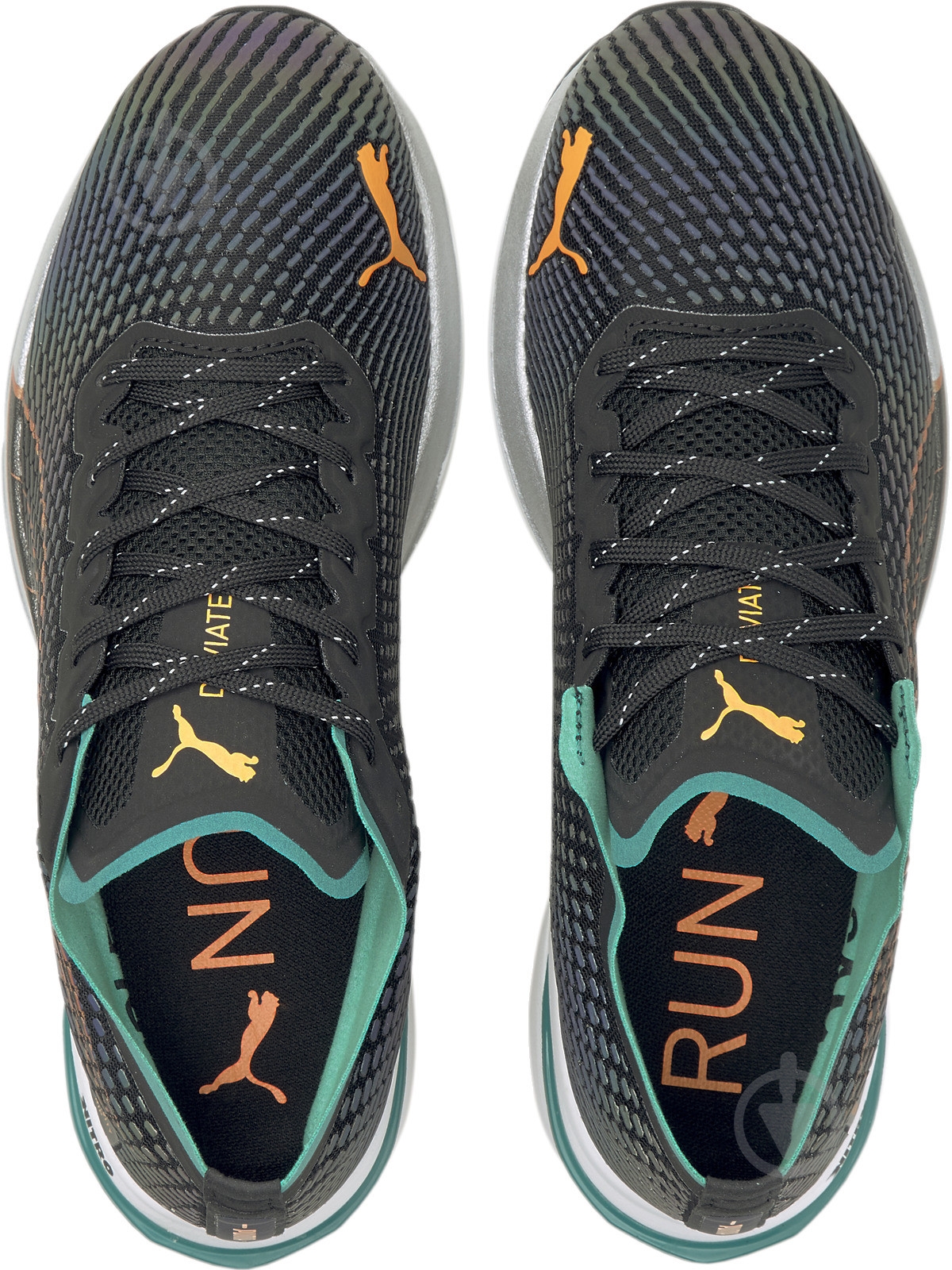 Кроссовки мужские летние Puma Deviate Nitro WTR 19557201 р.46 черные - фото 5