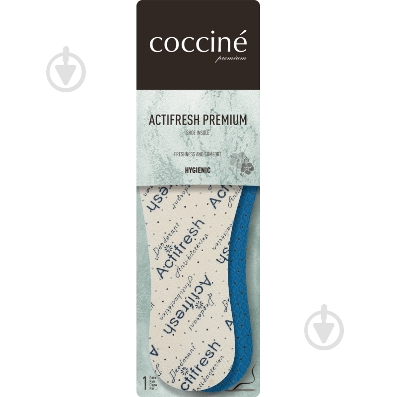 Стельки Aсtifresh Premium COCCINE р.38 белый - фото 1
