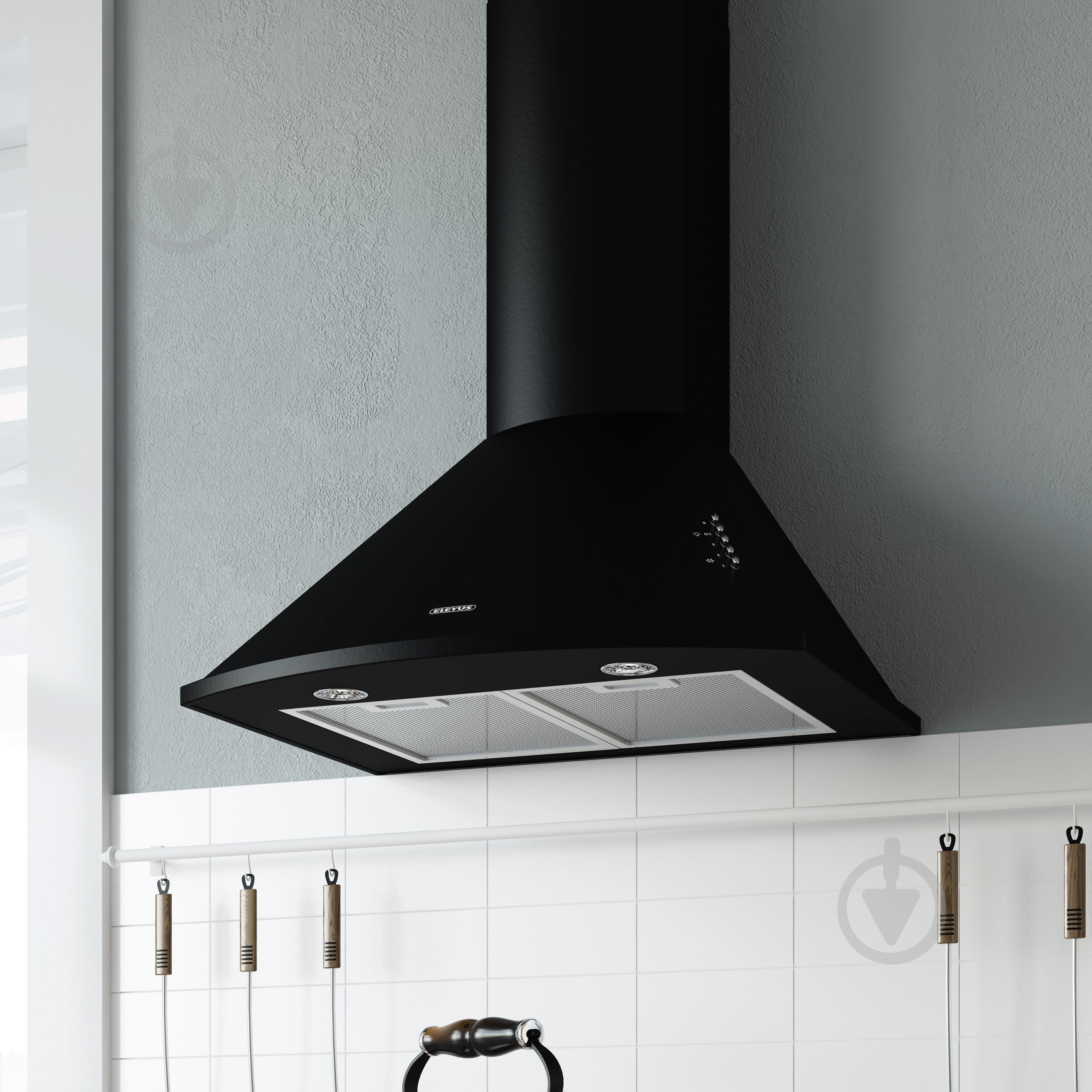 Вытяжка Eleyus Bora 1200 LED SMD 60 BL - фото 20