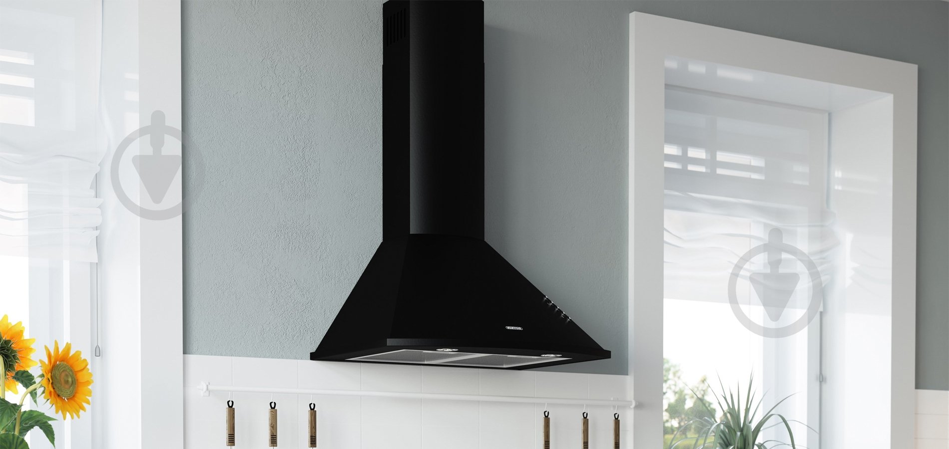 Вытяжка Eleyus Bora 1200 LED SMD 60 BL - фото 22