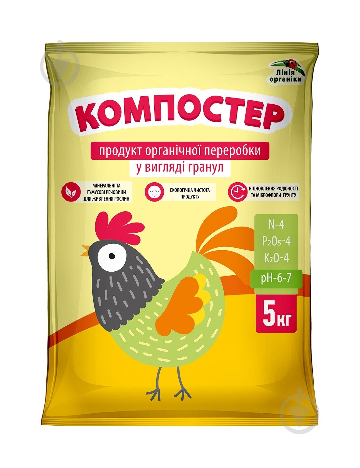 Добриво гранульоване Компостер 5 кг. - фото 1