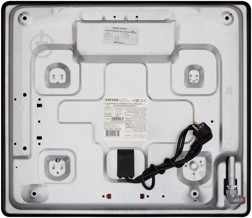 Варочная поверхность газовая Eleyus GRACIA 60 BL CF - фото 9