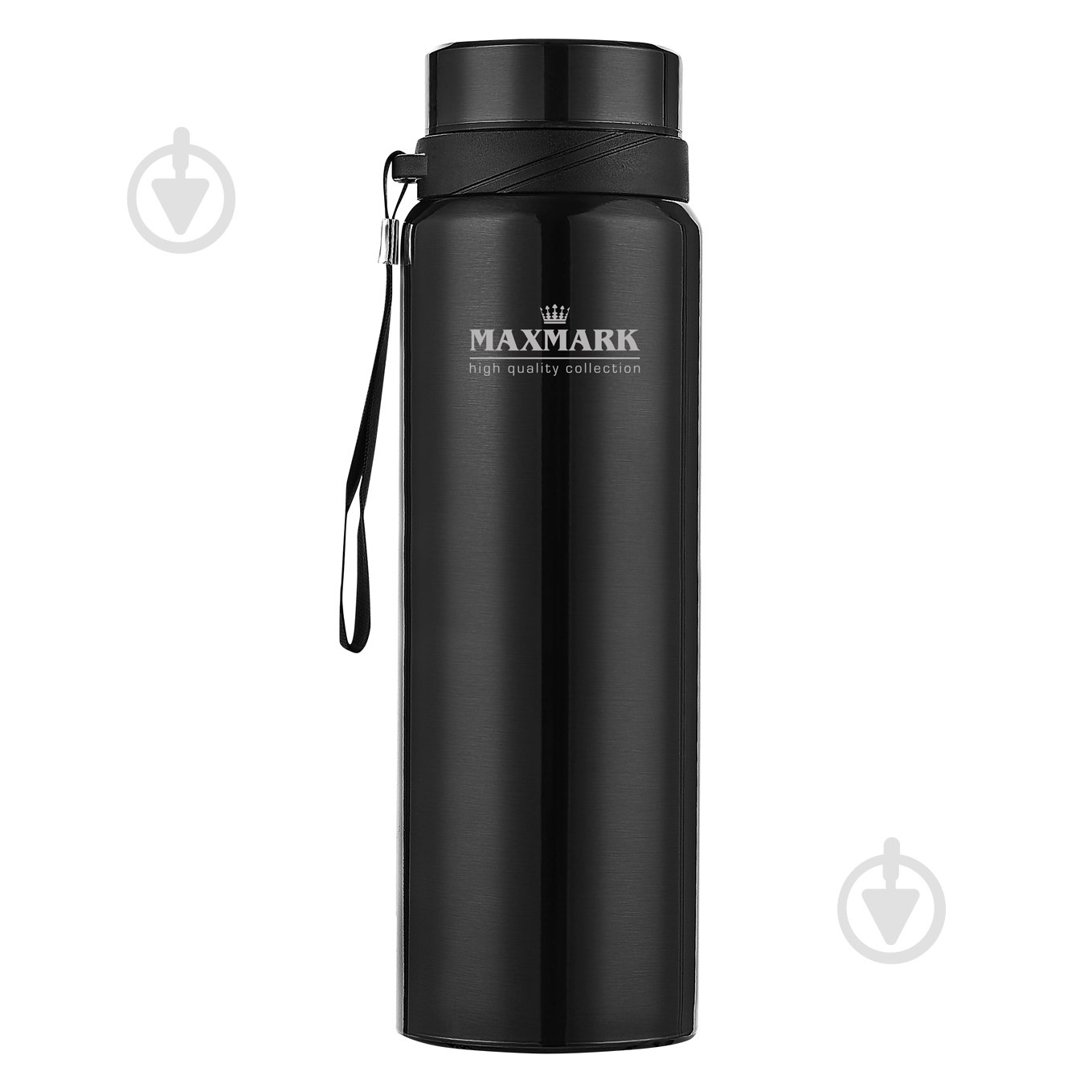 Термос Maxmark Modern 1000 мл черный MK-TRM81000BK - фото 1