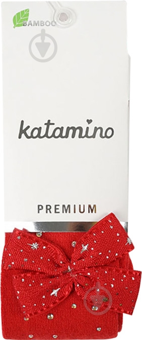 Колготки для девочек KATAMINO K36009 р.80-92 красный - фото 1