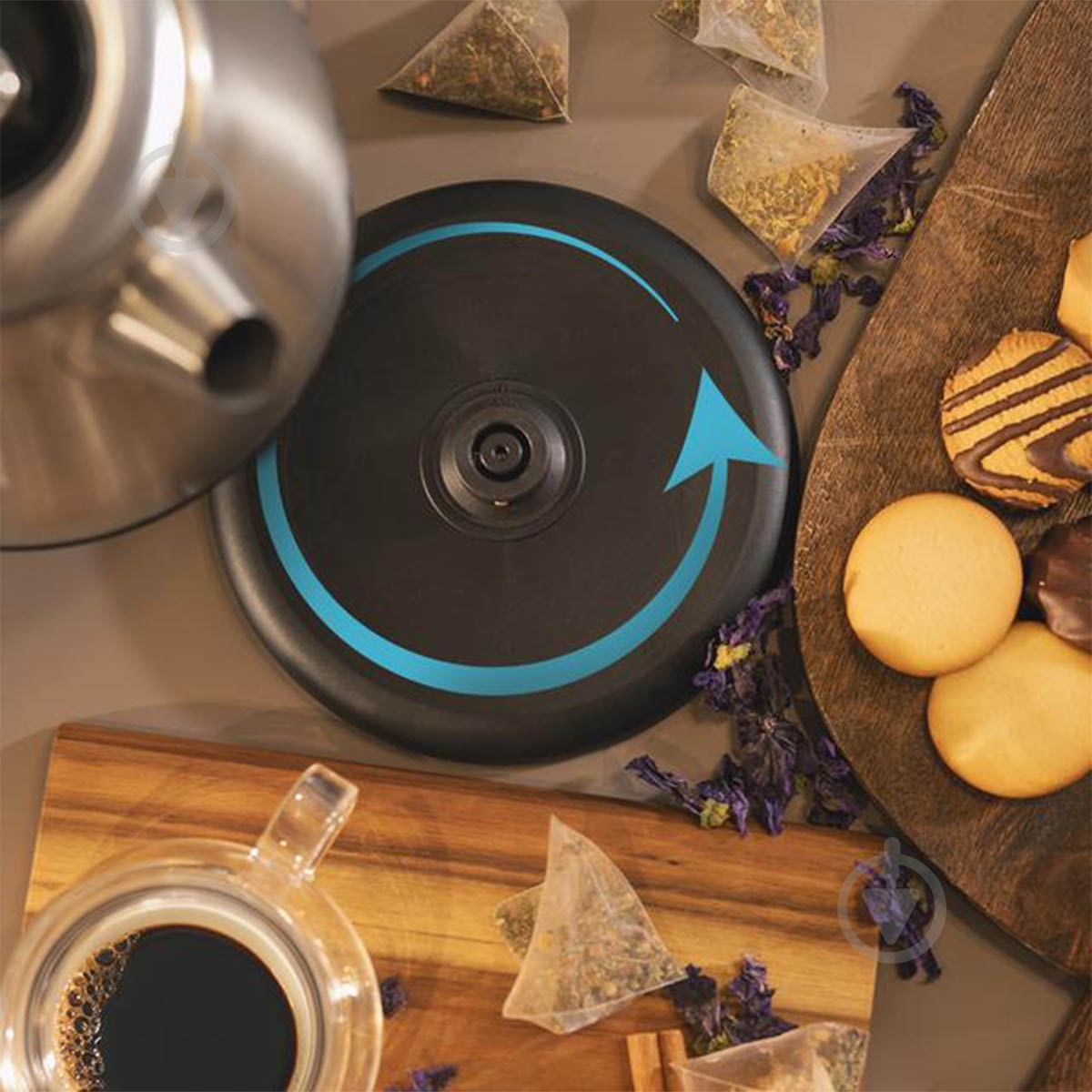 Электрочайник CECOTEC ThermoSense 620 Retro Steel - фото 7