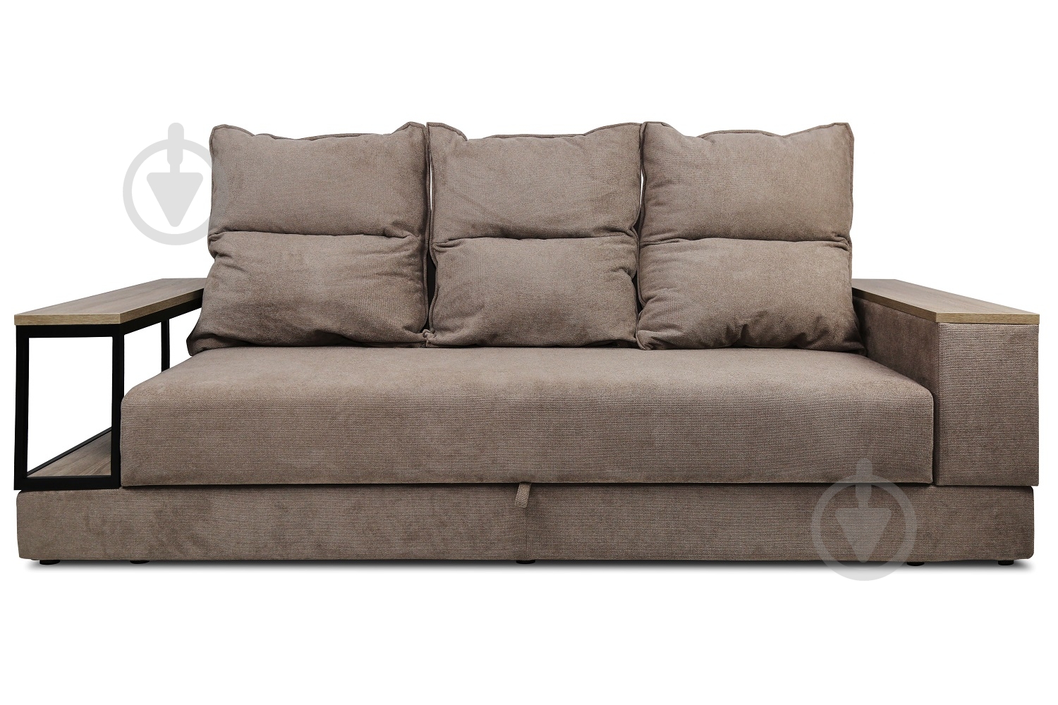 Диван прямой EP-GRT Line коричневый 2530x1100x870 мм - фото 1