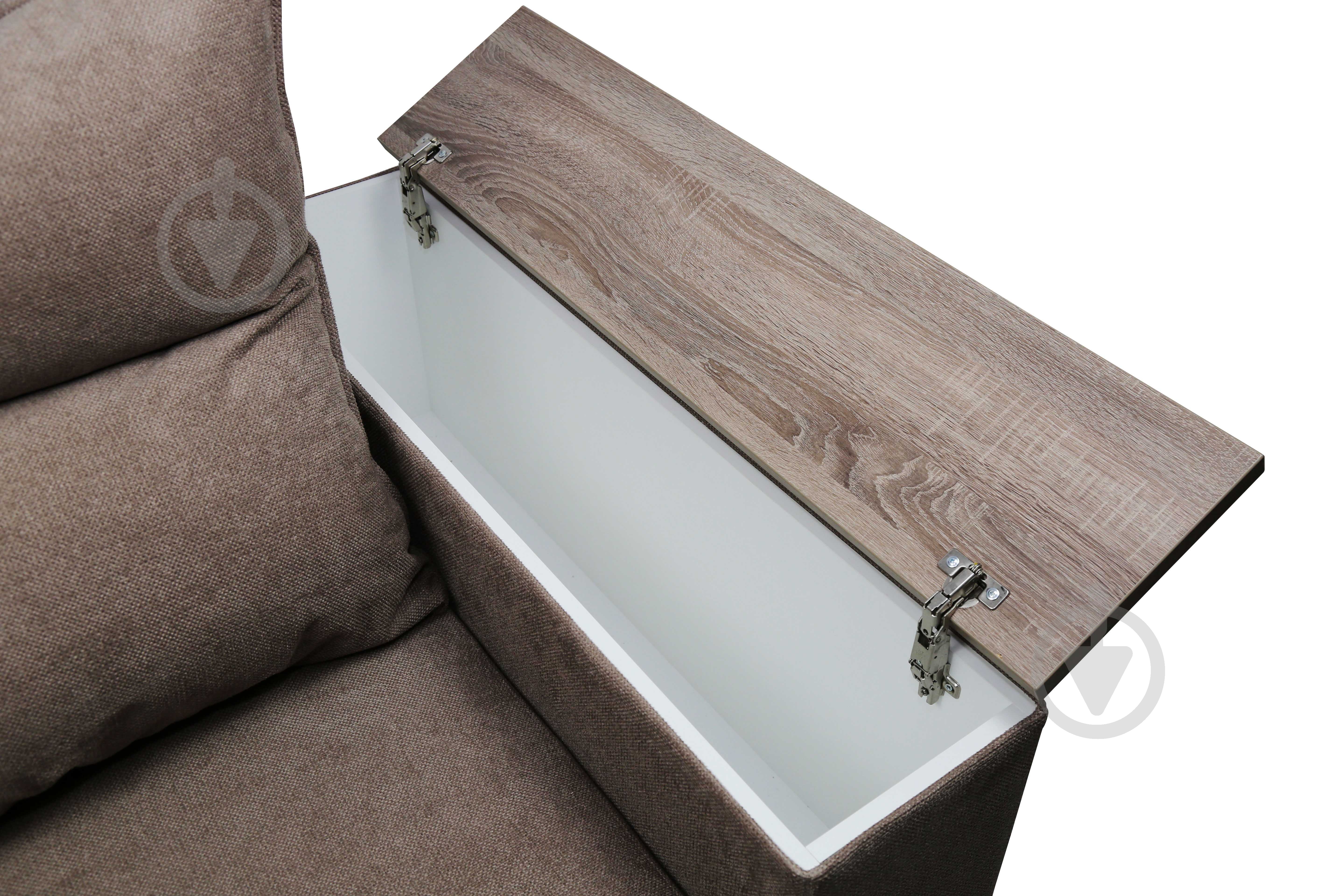 Диван прямой EP-GRT Line коричневый 2530x1100x870 мм - фото 5