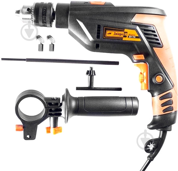 Дриль ударний DNIPRO-М ДЕУ-750 - фото 3 Дриль ударний DNIPRO-М ДЕУ-750 - фото 3