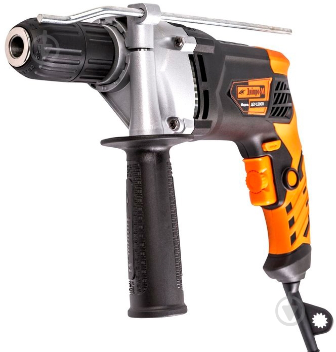 Дрель ударная DNIPRO-М ДЕУ-1200П - фото 1