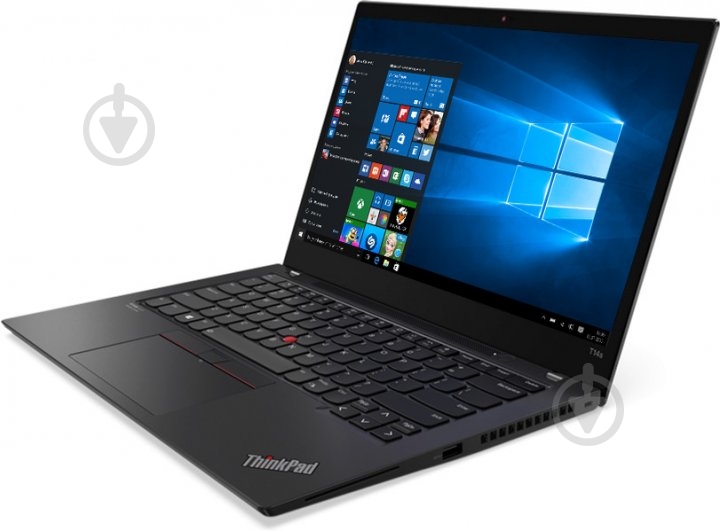 Ноутбук Lenovo ThinkPad T14s 14 (20WM00A5RA) black - фото 4