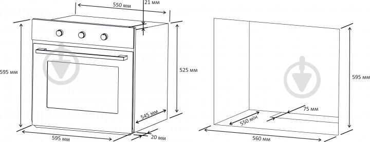 Духова шафа Eleyus ESTER 6006 BG - фото 20