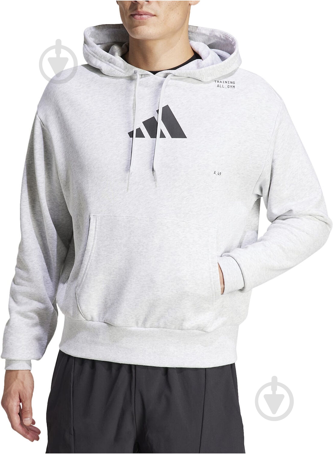 Джемпер Adidas IS7104 р.2XL серый - фото 2