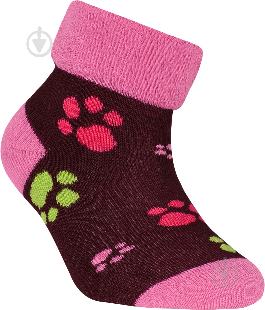 Шкарпетки дитячі для дівчаток Conte-Kids SOF-TIK 244 р.14 темно-бордовий - фото 1