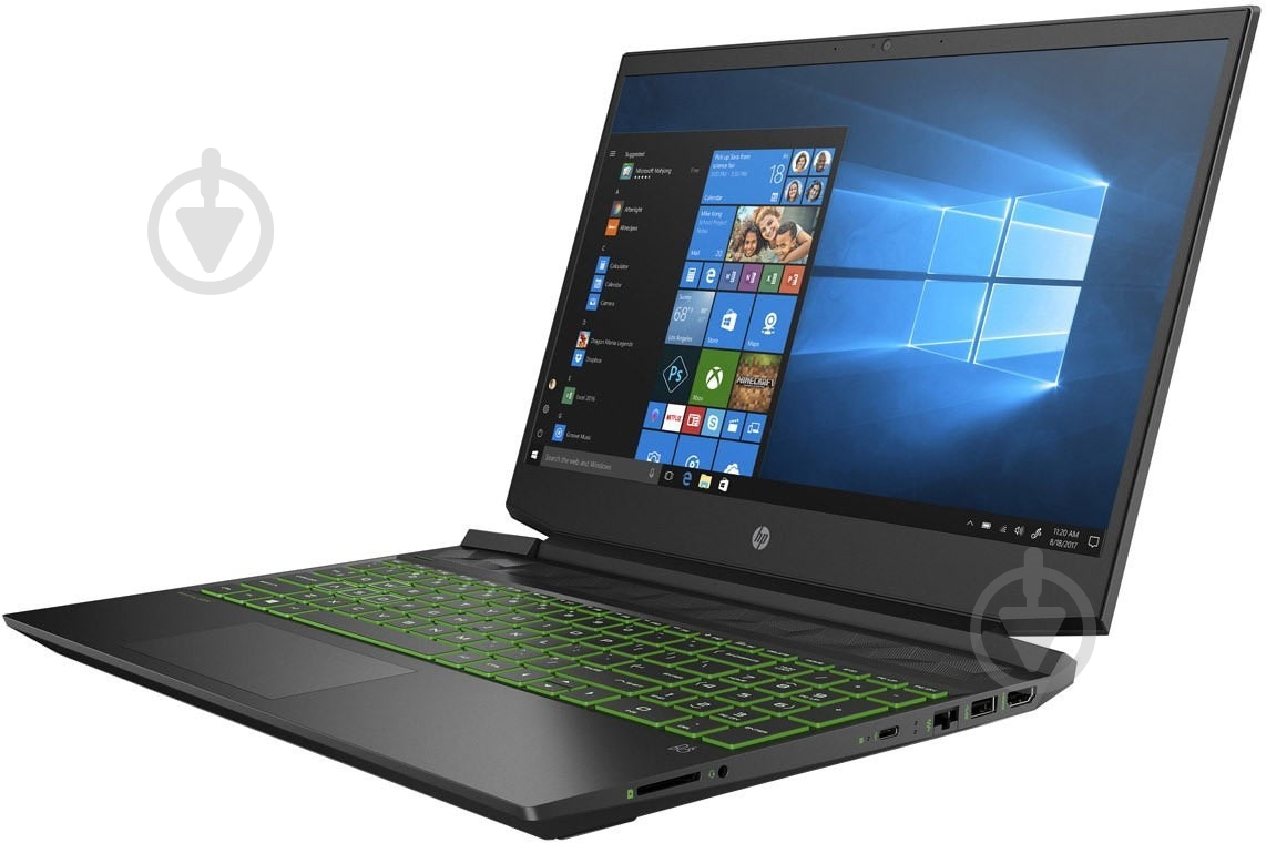 Ноутбук HP 15 Gaming 15-ec 15,6 (4B0U9EA) black - фото 3