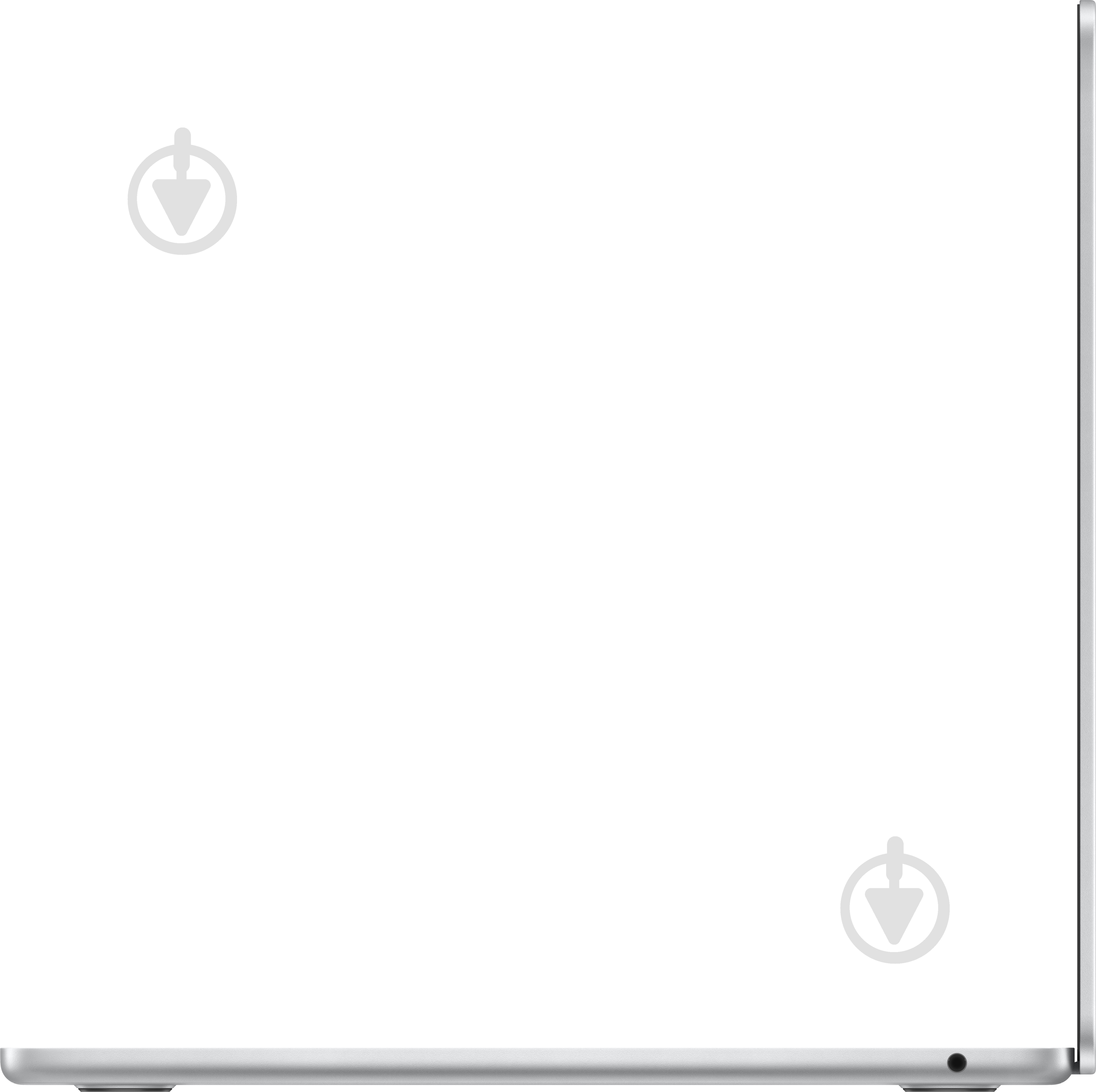 Ноутбук Apple MacBook Air M3 13,6" (MXCT3UA/A) silver - фото 3