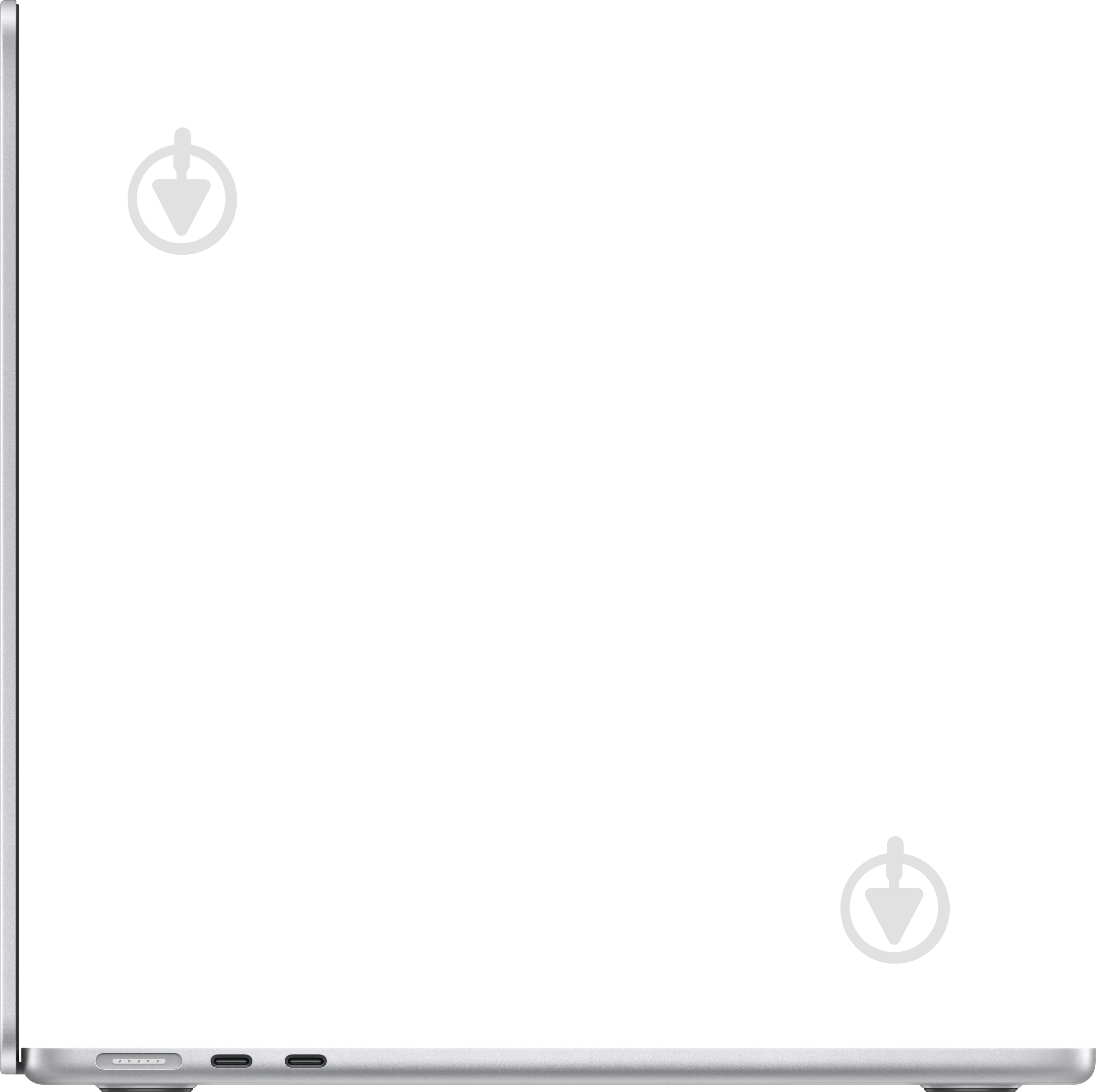 Ноутбук Apple MacBook Air M3 13,6" (MRXR3UA/A) silver - фото 4 Ноутбук Apple MacBook Air M3 13,6" (MRXR3UA/A) silver - фото 4
