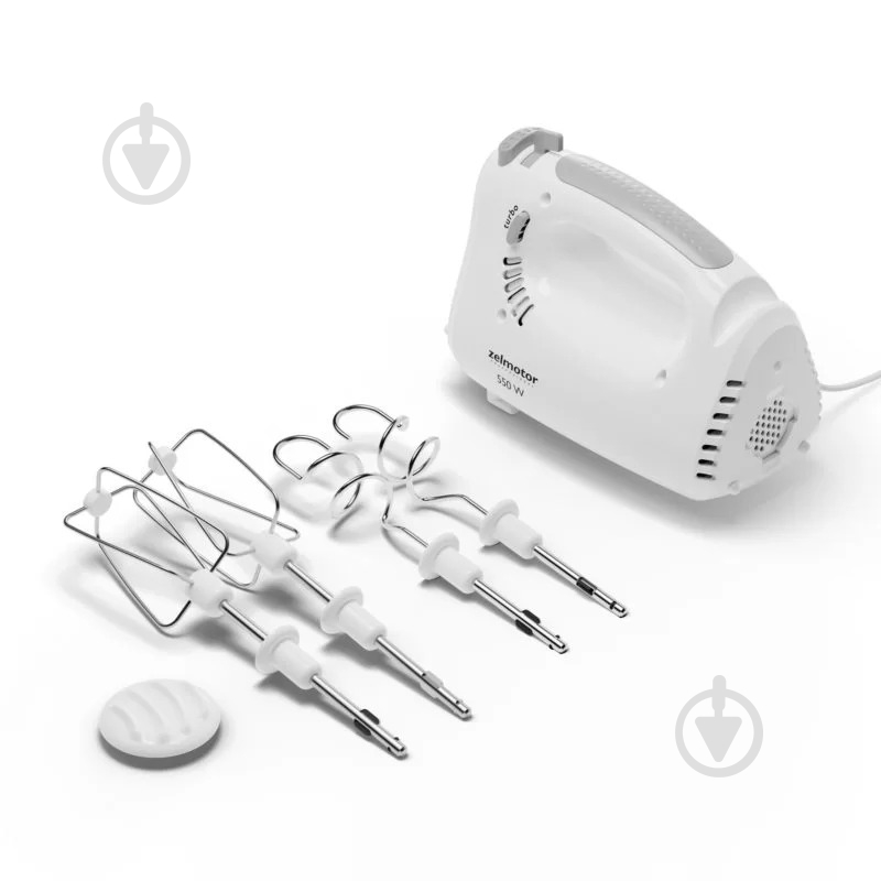 Миксер Zelmotor 451.4 White - фото 2