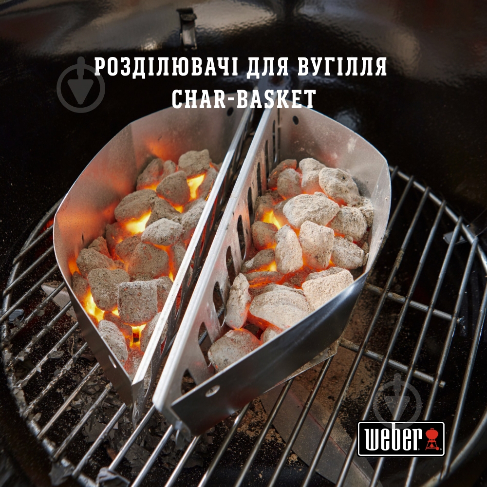 Гриль вугільний Weber Master-Touch GBS C-5750 57 см 14716004 - фото 8