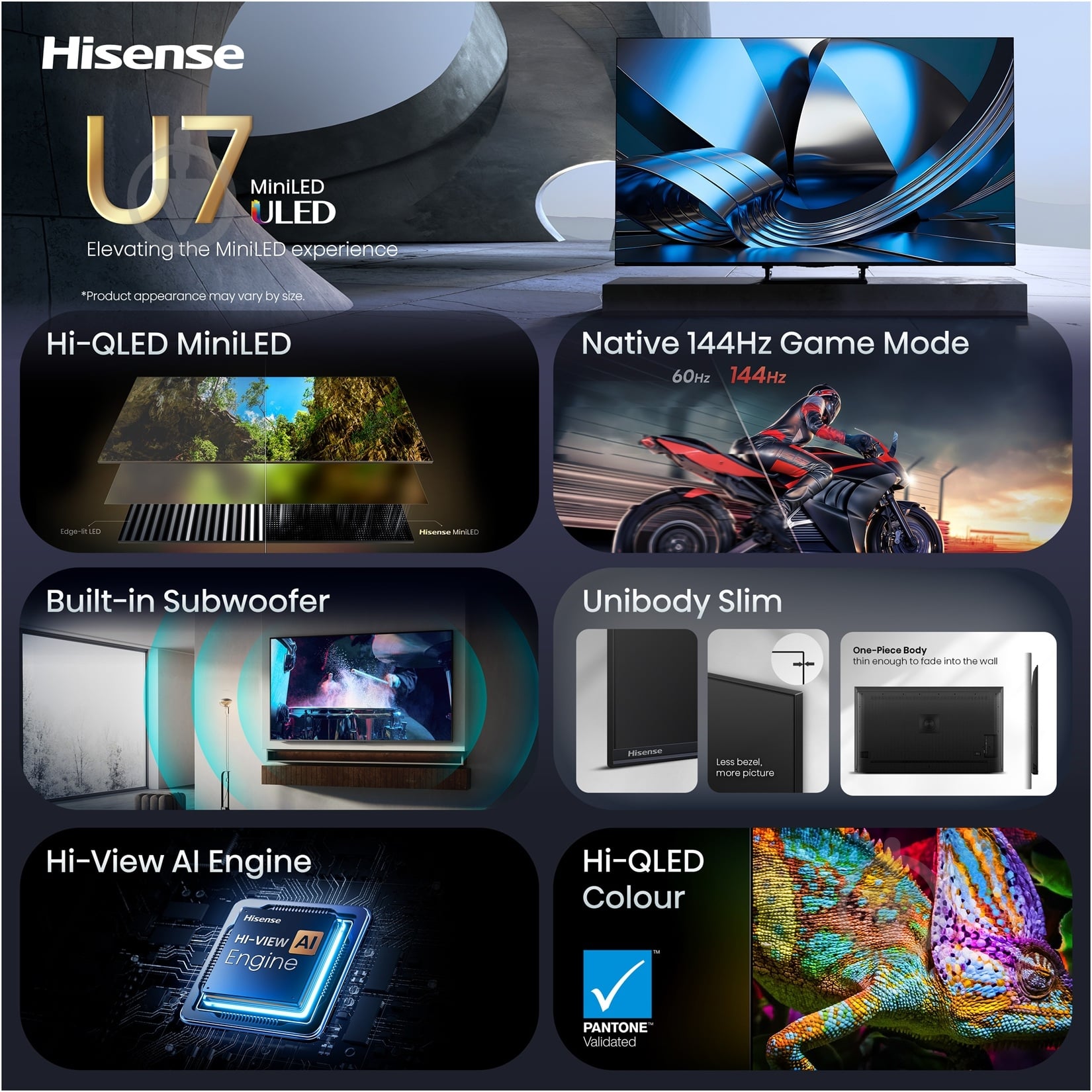 Телевизор Hisense 55U7SE - фото 19