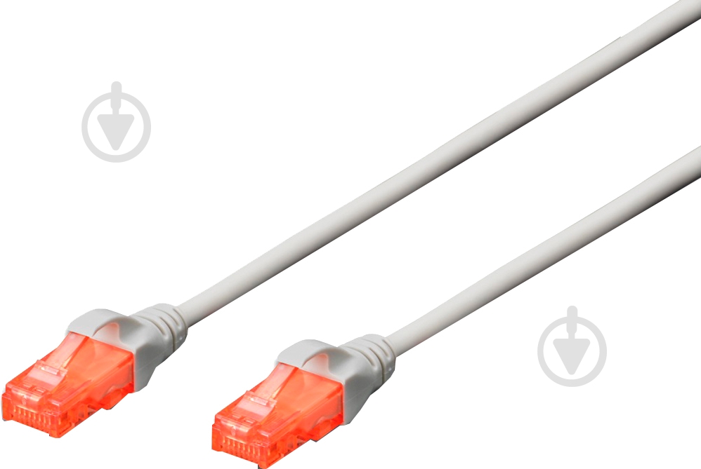 Патч-корд Digitus Cat 6 UTP 26AWG DK-1617-005 0,5 м серый - фото 1 Патч-корд Digitus Cat 6 UTP 26AWG DK-1617-005 0,5 м серый - фото 1
