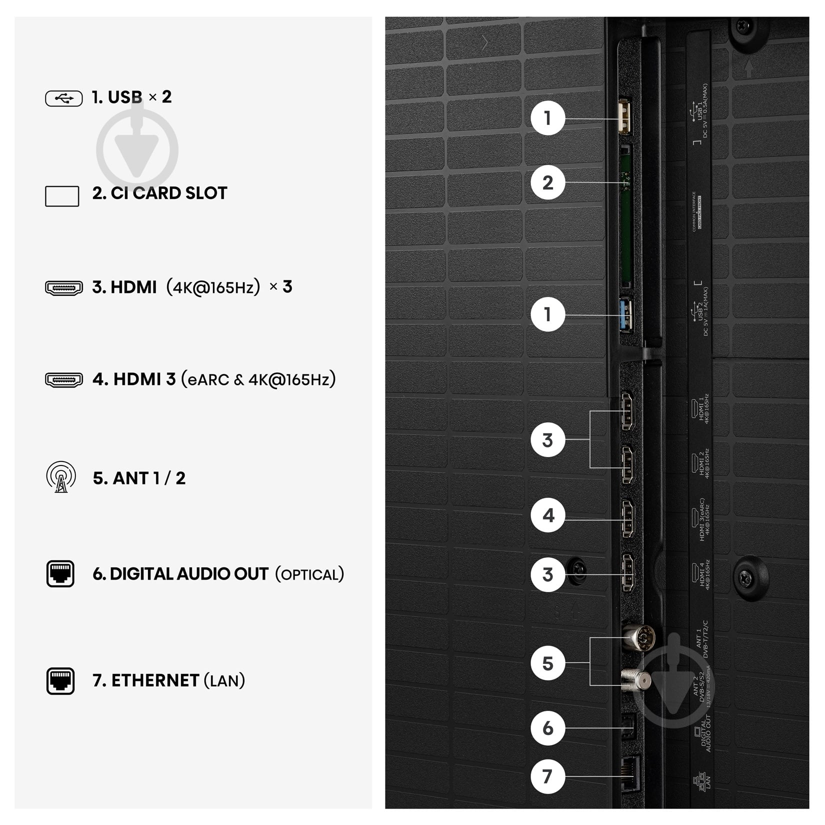 Телевизор Hisense 55U7S PRO - фото 5