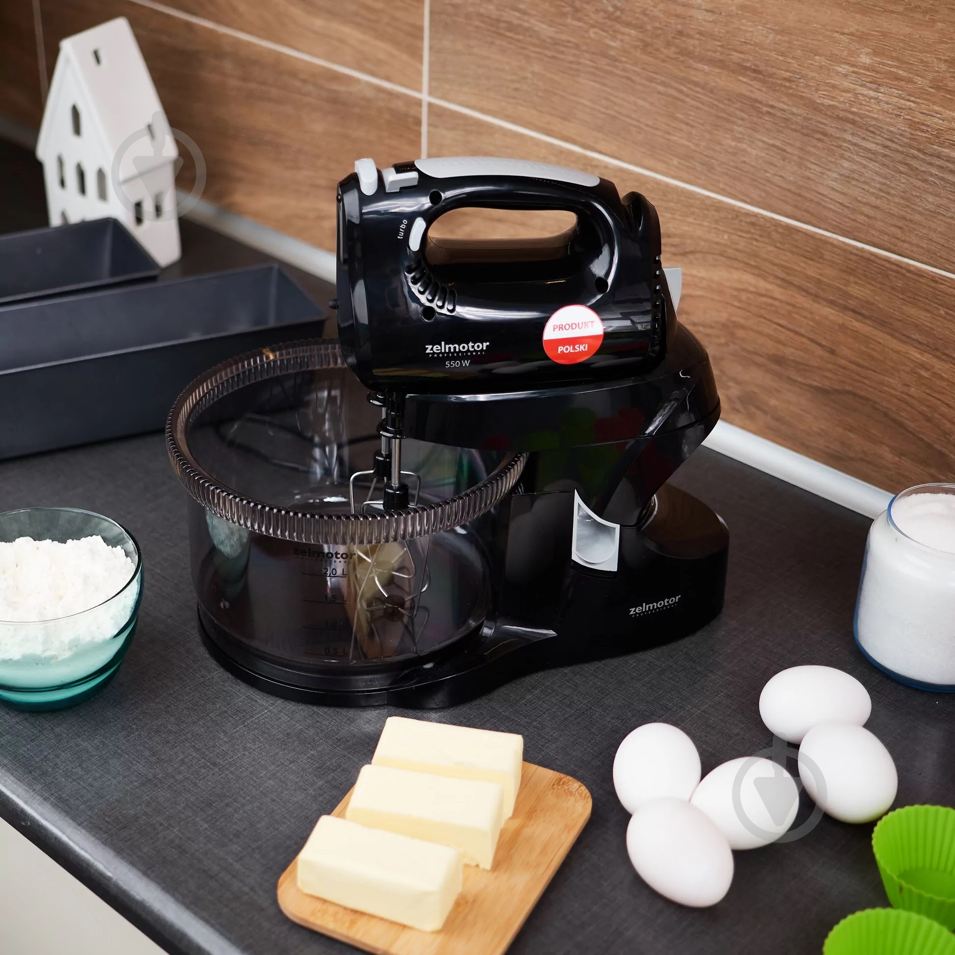 Миксер Zelmotor 451.8 UA Black - фото 4