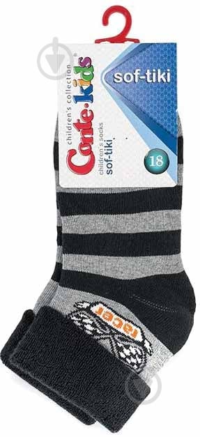 Носки детские для мальчиков Conte-Kids SOF-TIK 231 р.18 серый - фото 1