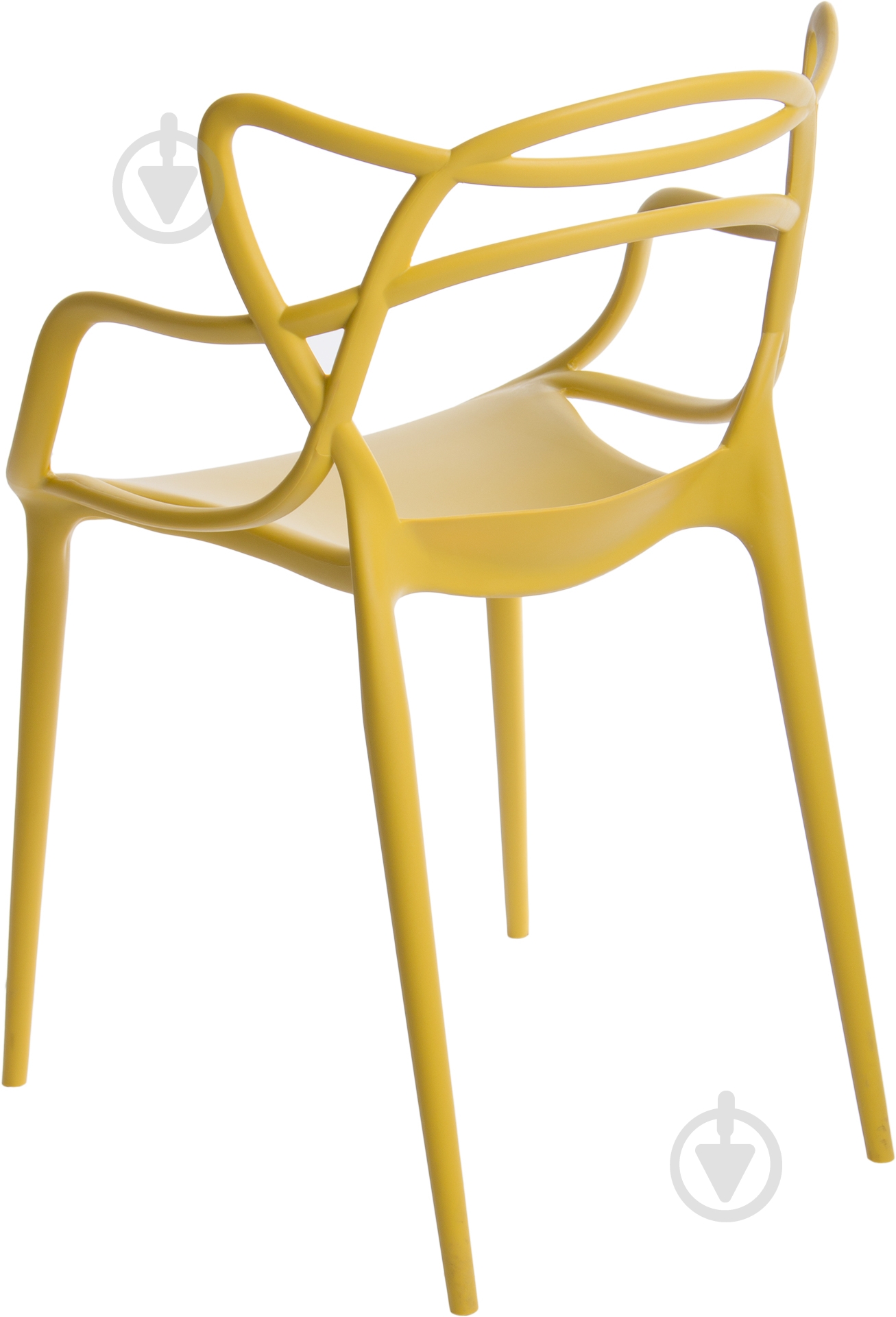 Стул обеденный с подлокотниками АС-006 желтый желтый/желтый - фото 3 Стул обеденный с подлокотниками АС-006 желтый желтый/желтый - фото 3