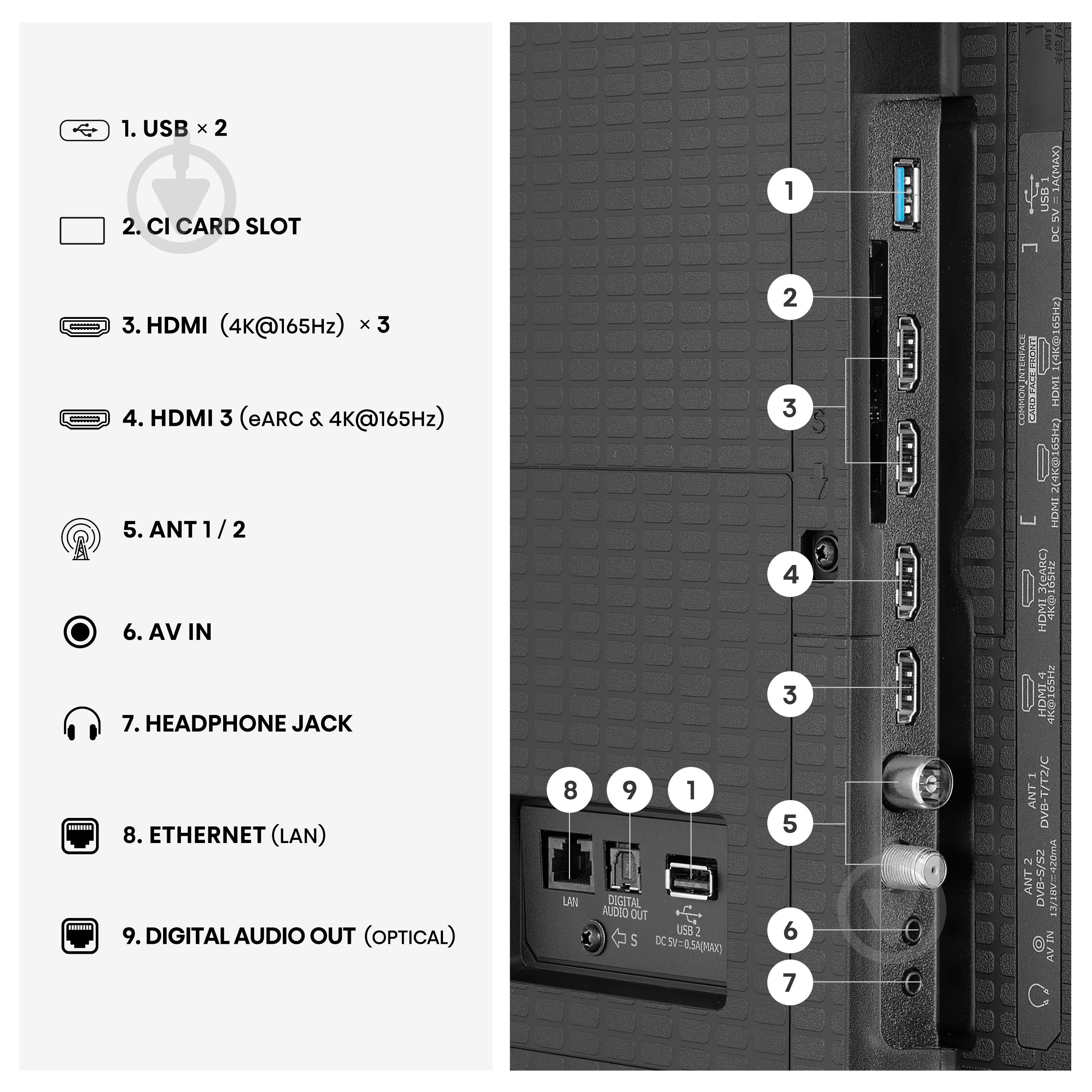 Телевізор Hisense 65U7SE - фото 6