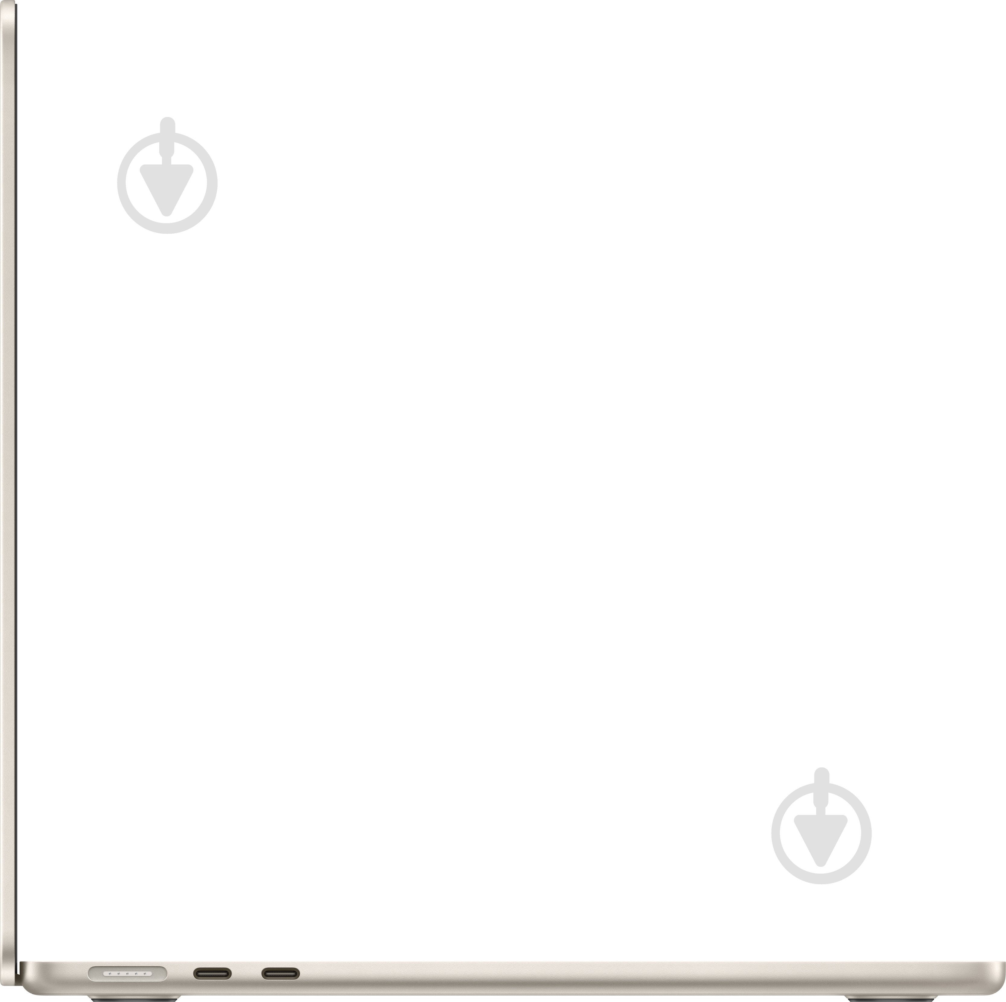 Ноутбук Apple MacBook Air M3 13,6" (MRXT3UA/A) starlight - фото 4