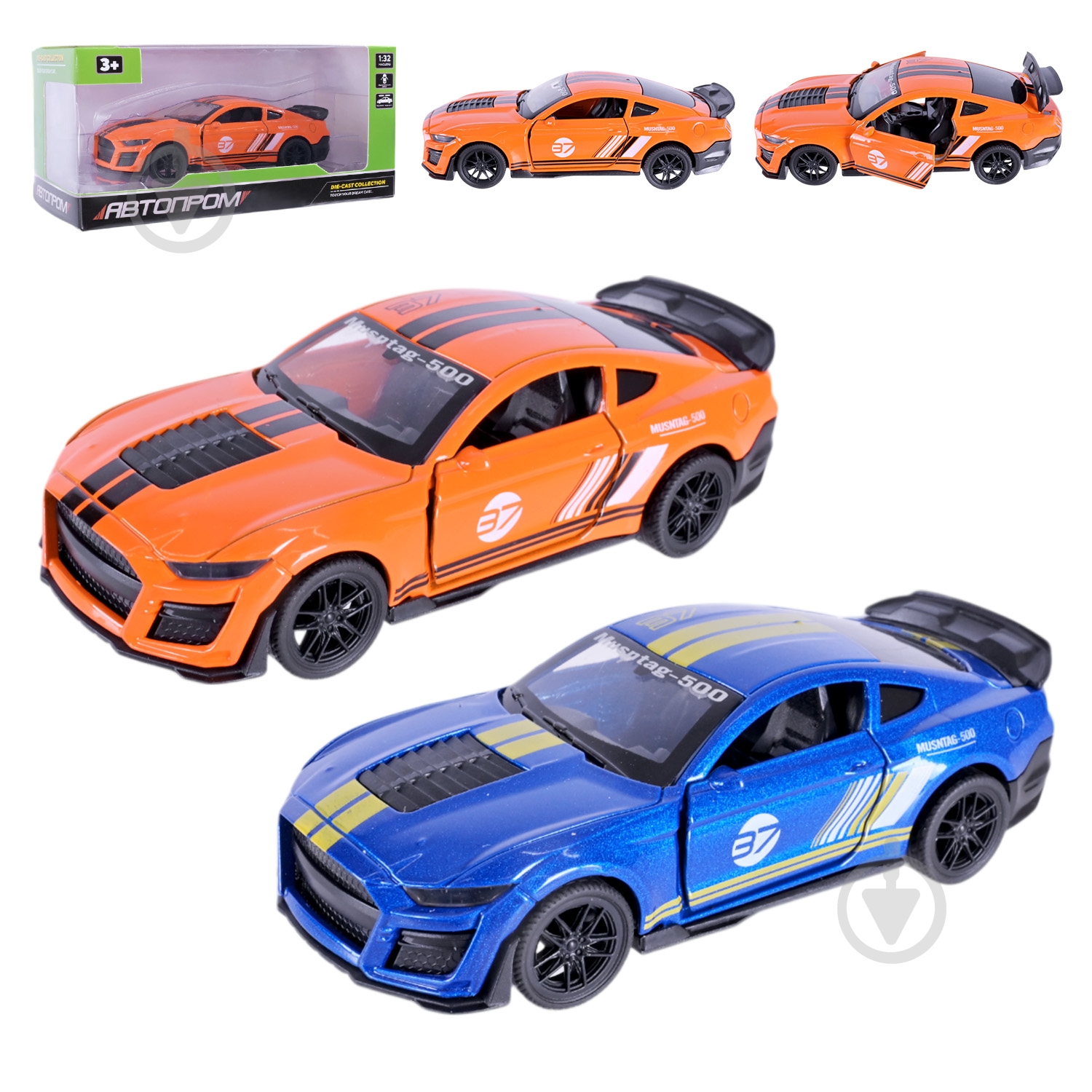 Машинка Автопром 1:32 AP74221 - фото 1