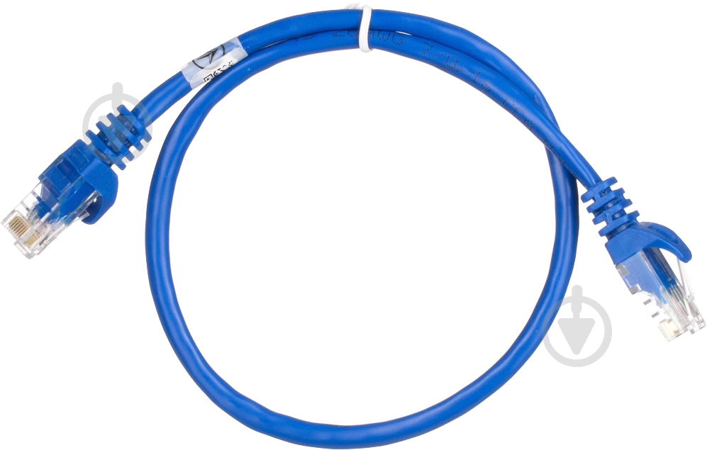 Патч-корд 2E PC5ECA - 050BL Cat 5e / RJ45 / 26AWG 0,5 м синій - фото 2