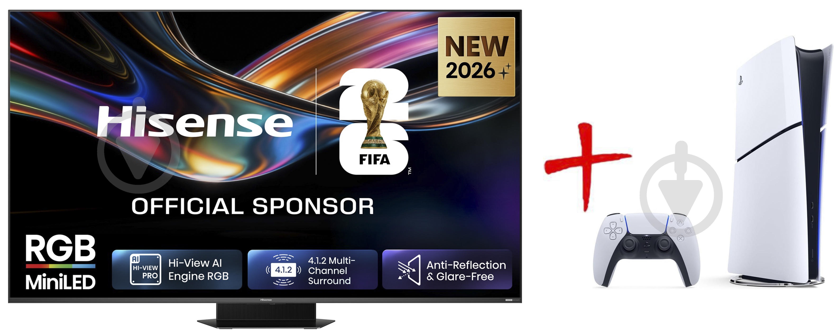 Телевизор Hisense 65UR9S - фото 1 Телевизор Hisense 65UR9S - фото 1