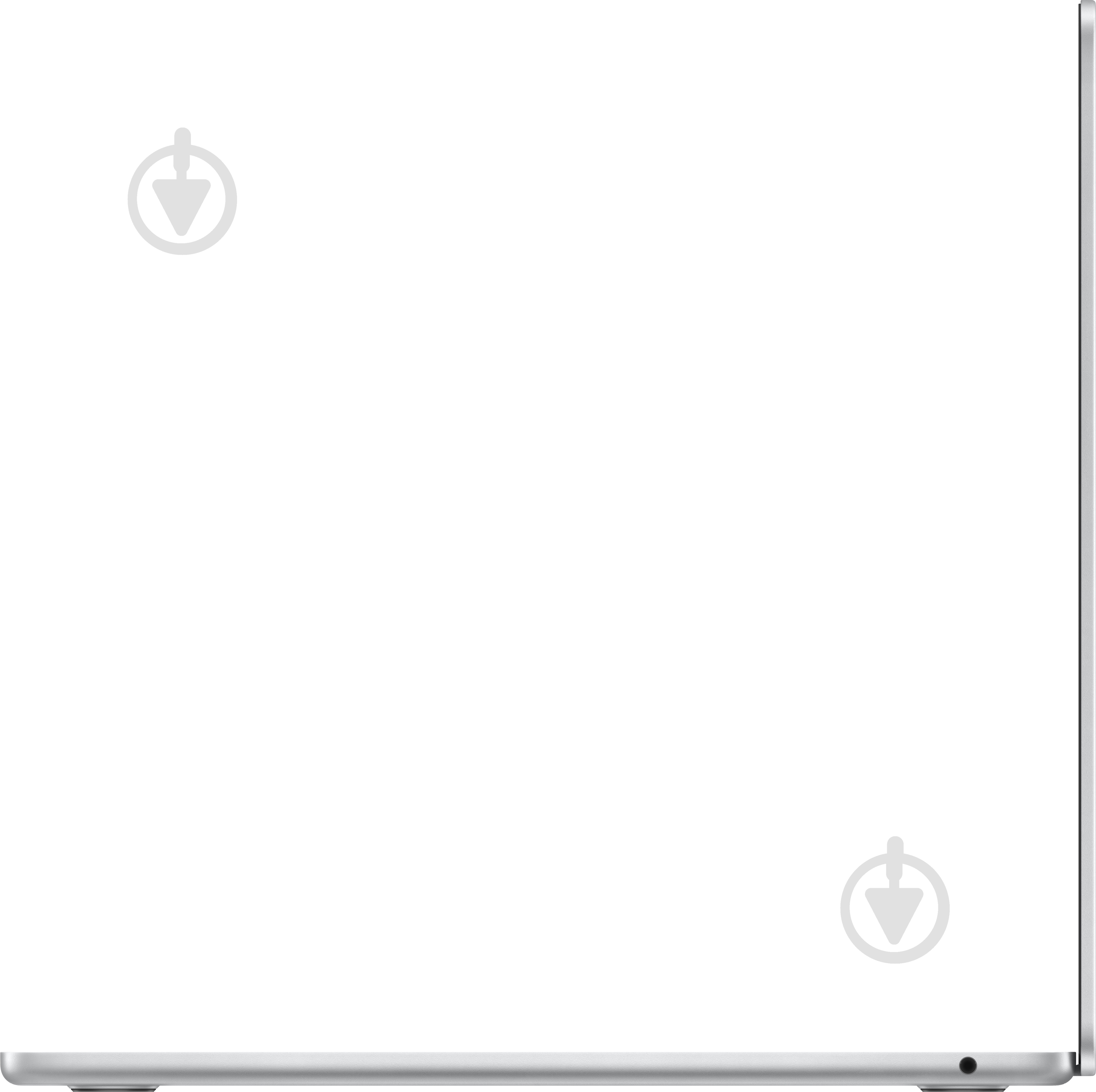 Ноутбук Apple MacBook Air M3 15,3" (MXD23UA/A) silver - фото 3