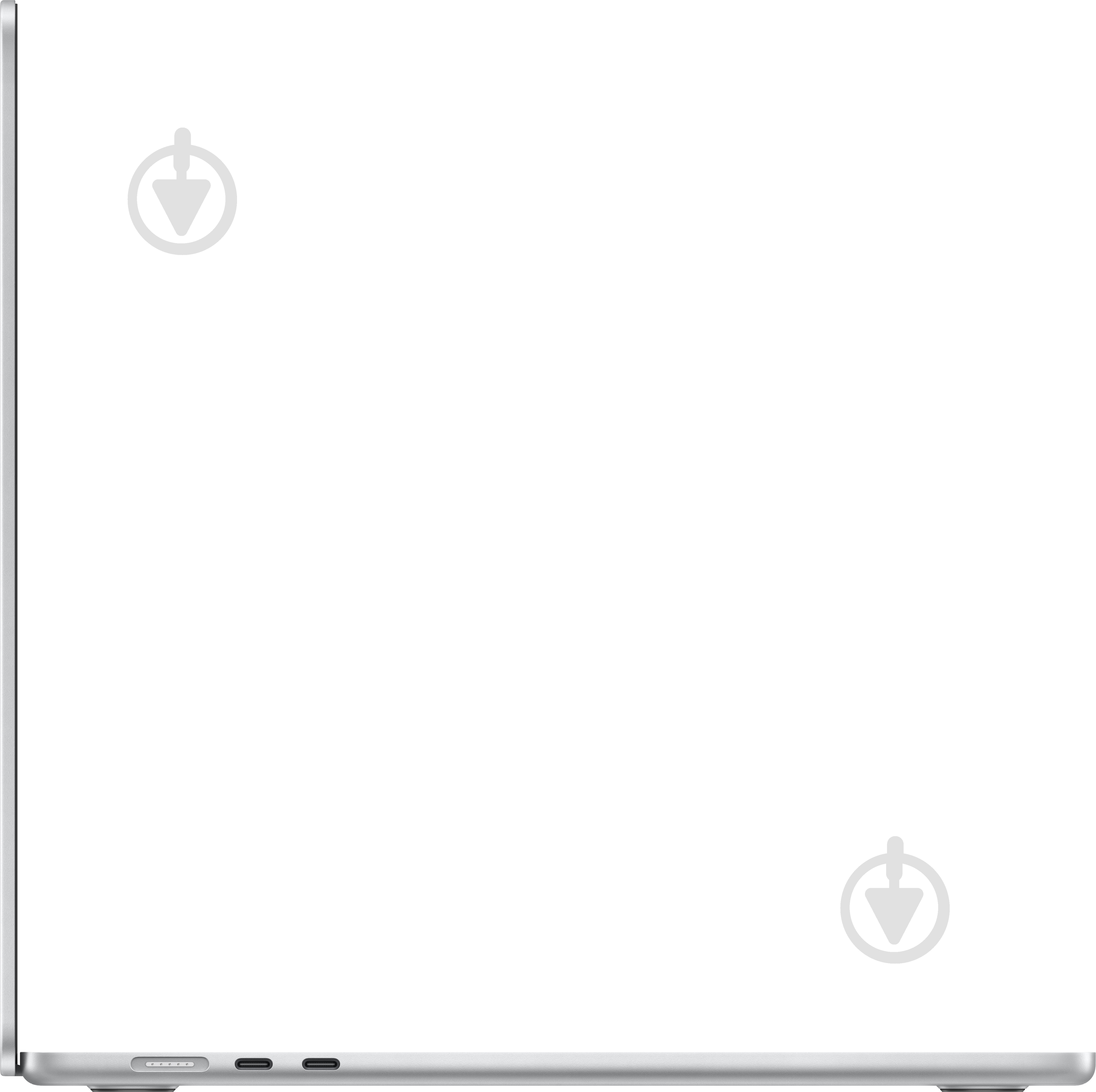 Ноутбук Apple MacBook Air M3 15,3" (MRYP3UA/A) silver - фото 3 Ноутбук Apple MacBook Air M3 15,3" (MRYP3UA/A) silver - фото 3