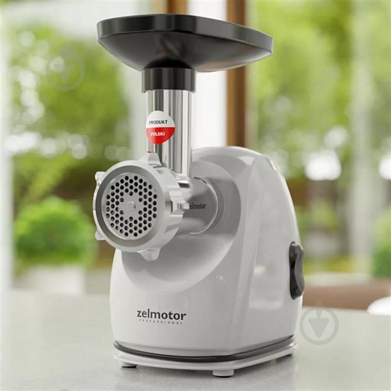 Мясорубка Zelmotor 489.8 UA Graphite - фото 2